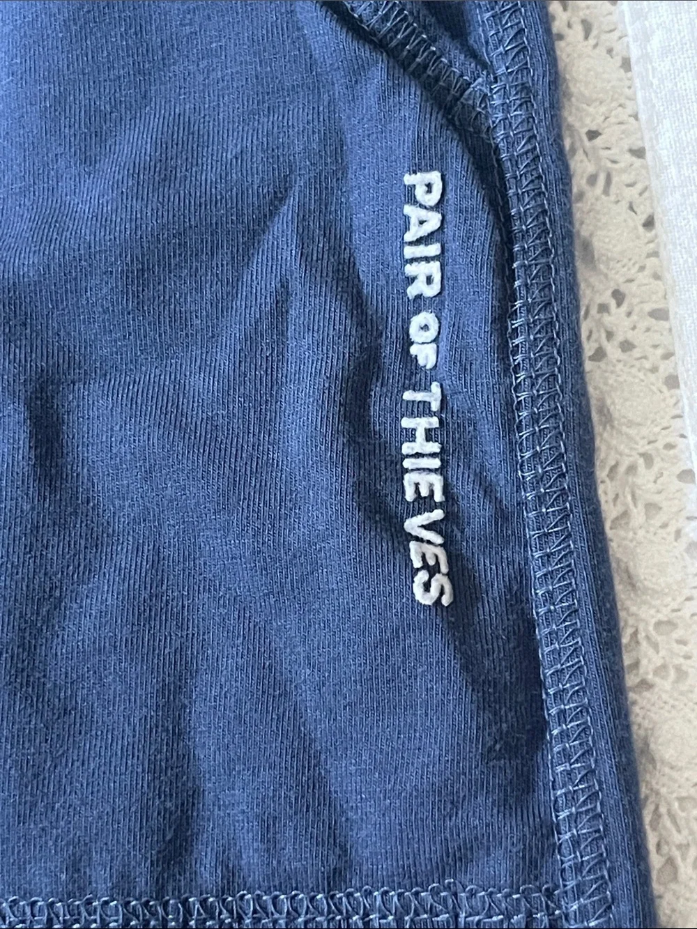 Pair of Thieves Blue Lounge Joggers, Size Medium